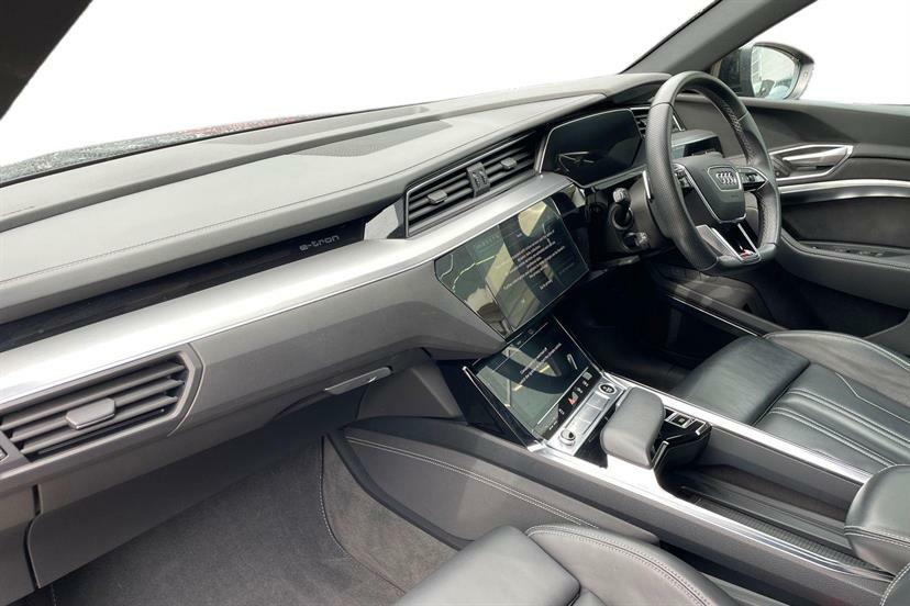 Audi E-tron 230Kw 50 Quattro 71Kwh Black Ed Cs MC71OMM Blue #2