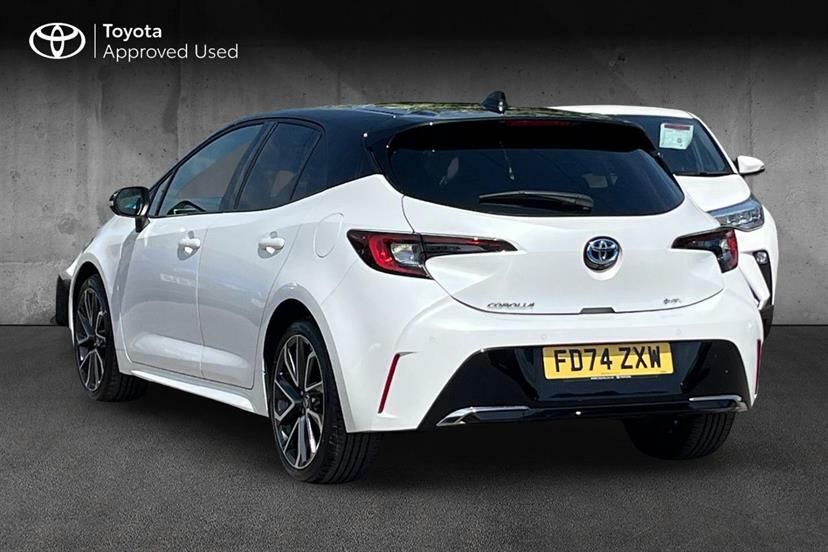 Toyota Corolla 2.0 Hybrid Excel Cvt FD74ZXW White #3