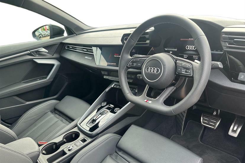 Audi A3 1.5 Tfsi 150 Black Edition S Tronic MW75EYY Black #6