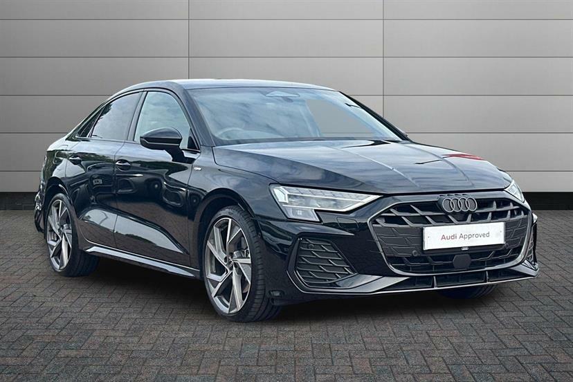Audi A3 1.5 Tfsi 150 Black Edition S Tronic MW75EYY Black