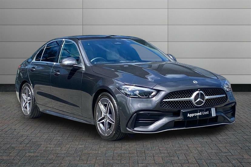 Mercedes-Benz C Class C200 Amg Line 9G-tronic Grey