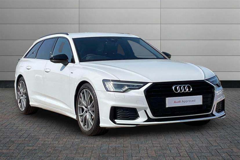 Audi A6 40 Tfsi Black Edition S Tronic Tech Pack White