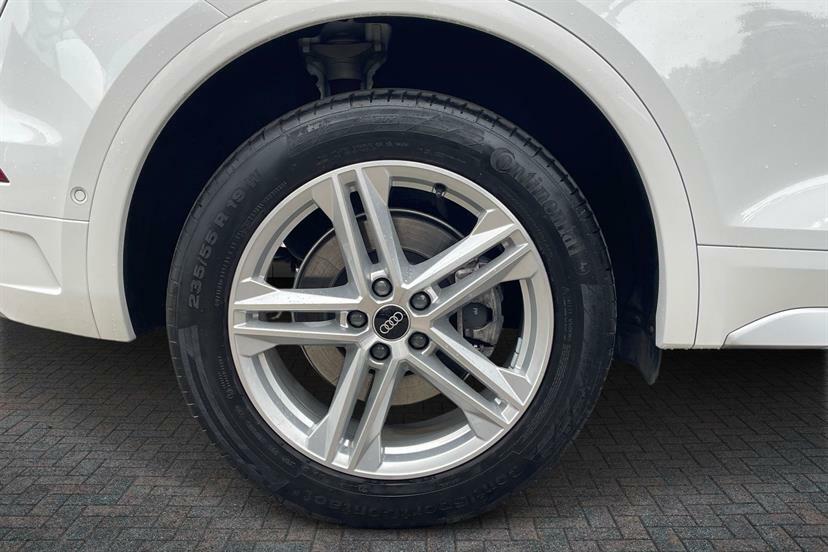 Audi Q5 45 Tfsi Quattro S Line S Tronic GX23XGD White #5