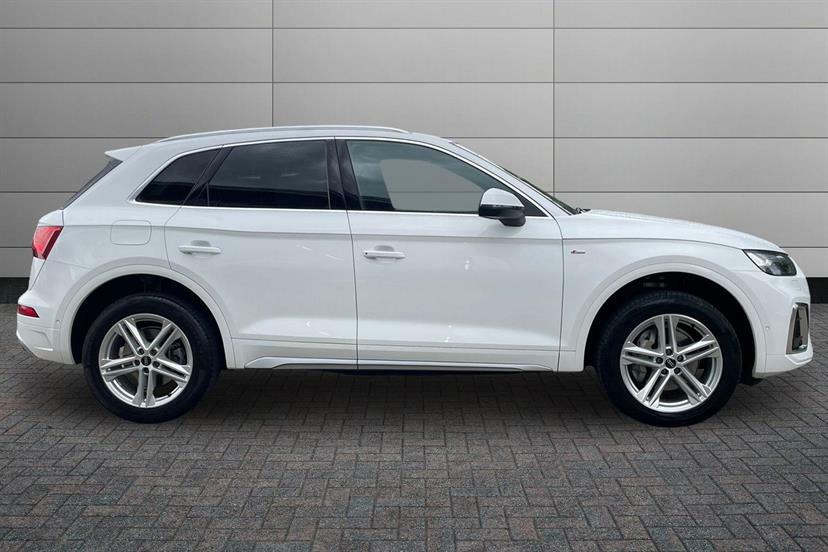 Audi Q5 45 Tfsi Quattro S Line S Tronic GX23XGD White #4