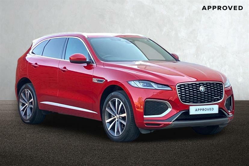Jaguar F-Pace 2.0 P250 R-dynamic Se Black Awd Red