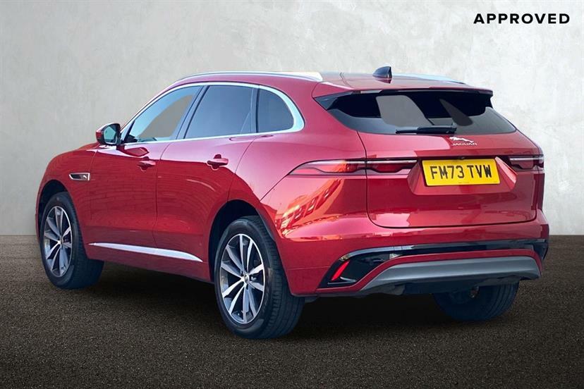 Jaguar F-Pace 2.0 P250 R-dynamic Se Black Awd Red #2