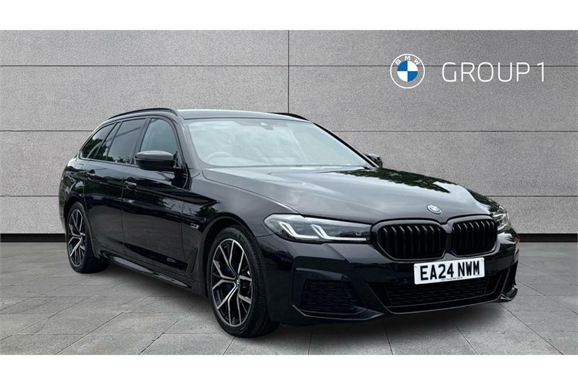 BMW 5 Series 530E M Sport Black