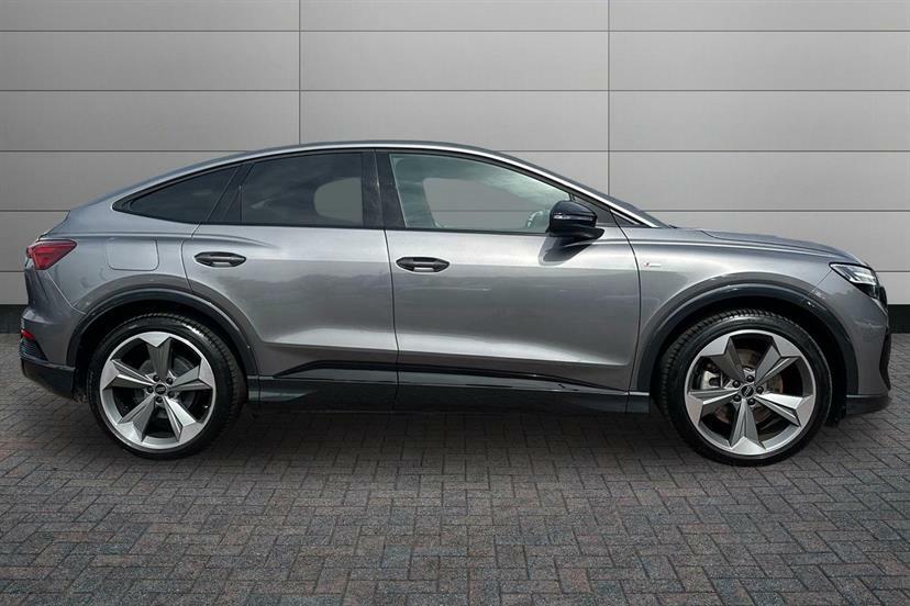 Audi Q4 E Tron 210Kw 45 82Kwh Black Edition Tech Pack KM25LKU Grey #4