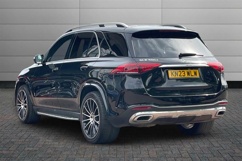 Mercedes-Benz GLE Class 400D 4Matic Amg Line Prem 9G-tronic 7 St KN23WLW Black #2