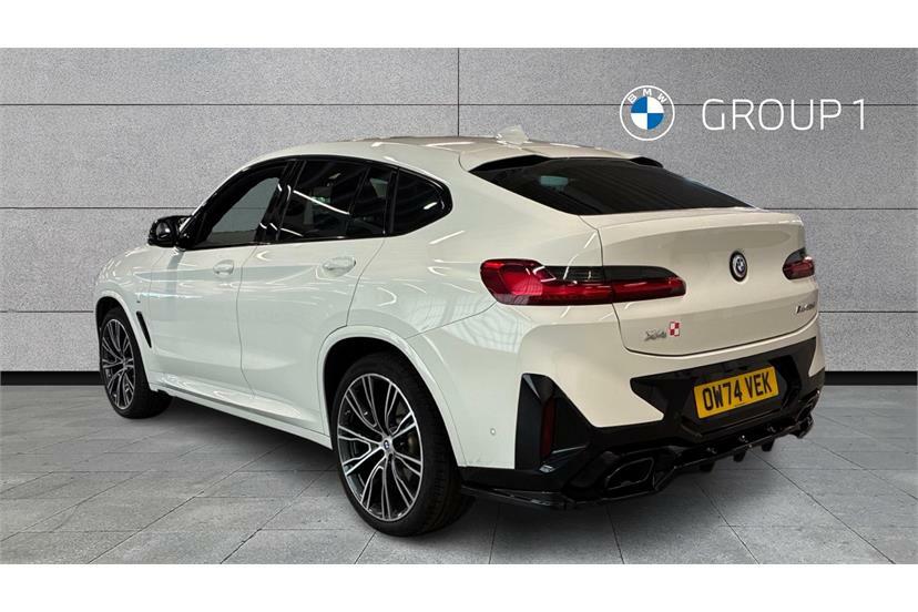 BMW X4 Xdrive M40i Mht OW74VEK White #2