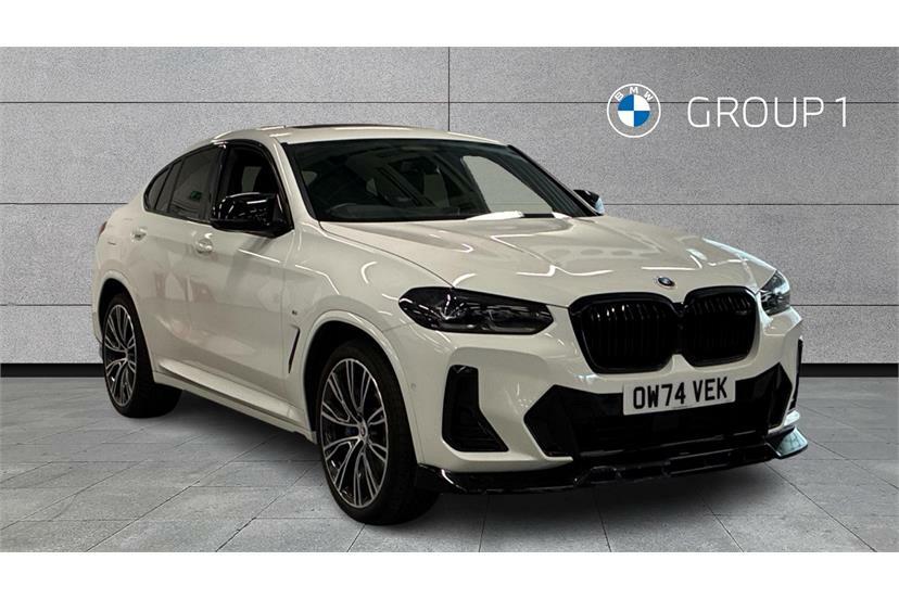 BMW X4 Xdrive M40i Mht White