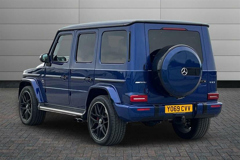 Mercedes-Benz G Class 4.0 G63 V8 Biturbo Amg Suv Spds9gt 4Ma YO69CVV Blue #2