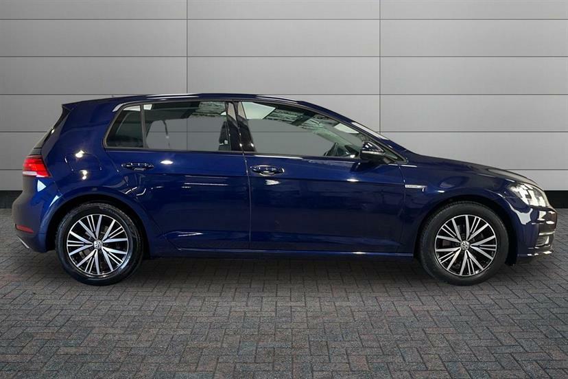Volkswagen Golf 1.5 Tsi Evo Se Nav AO68PKJ Blue #4