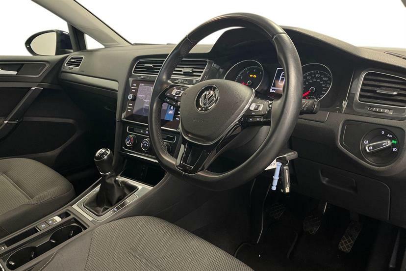 Volkswagen Golf 1.5 Tsi Evo Se Nav AO68PKJ Blue #6