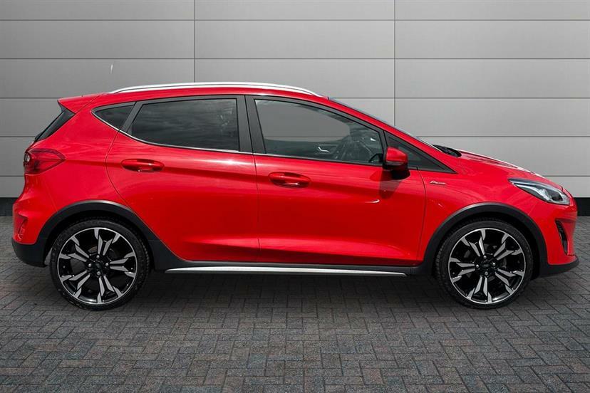 Ford Fiesta 1.0 Ecoboost Hybrid Mhev 125 Active X Edition WD21VNP Red #4