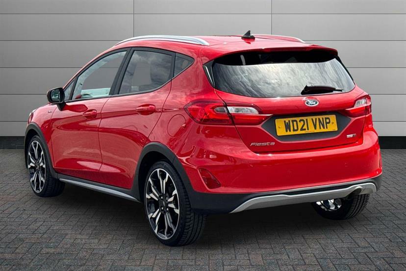 Ford Fiesta 1.0 Ecoboost Hybrid Mhev 125 Active X Edition WD21VNP Red #3