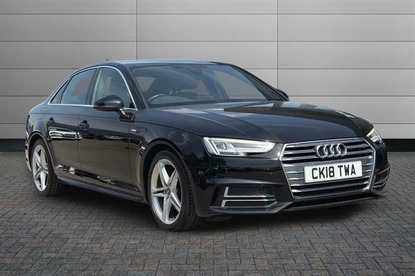 Audi A4 1.4T Fsi S Line S Tronic Leatheralc Black