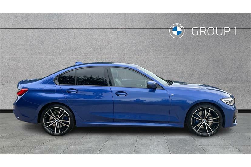 BMW 3 Series 330E M Sport BP69WHR Blue #3