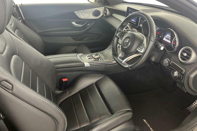 Mercedes-Benz C Class C220d Amg Line Premium AP18ZWH Black #5