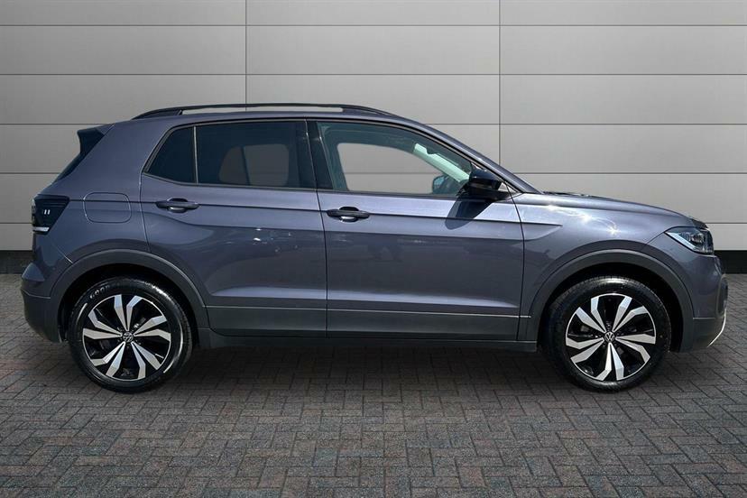 Volkswagen T-Cross 1.0 Tsi Black Edition RF73KUW Grey #4