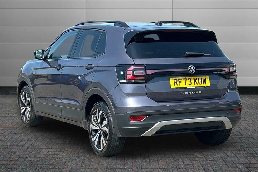 Volkswagen T-Cross 1.0 Tsi Black Edition RF73KUW Grey #3