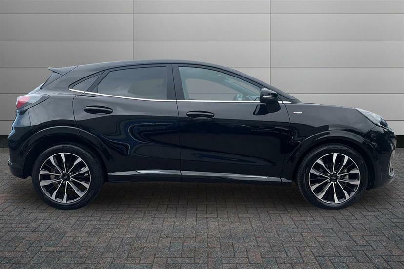Ford Puma 1.0 Ecoboost Hybrid Mhev 155 St-line Vignale Black #4