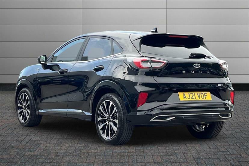 Ford Puma 1.0 Ecoboost Hybrid Mhev 155 St-line Vignale Black #3