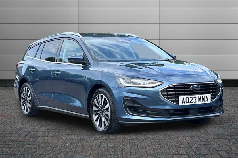 Ford Focus 1.0 Ecoboost Hybrid Mhev Titanium X Blue