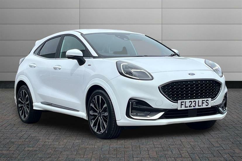 Ford Puma 1.0 Ecoboost Hybrid Mhev 155 St-line Vignale White