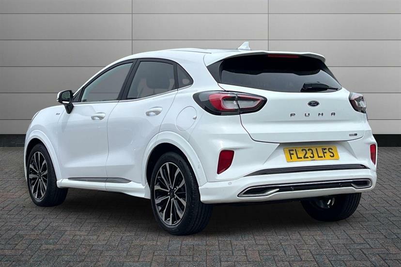 Ford Puma 1.0 Ecoboost Hybrid Mhev 155 St-line Vignale FL23LFS White #3