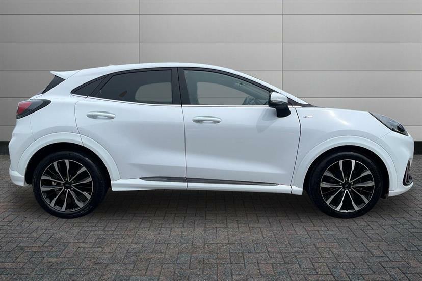 Ford Puma 1.0 Ecoboost Hybrid Mhev 155 St-line Vignale FL23LFS White #4