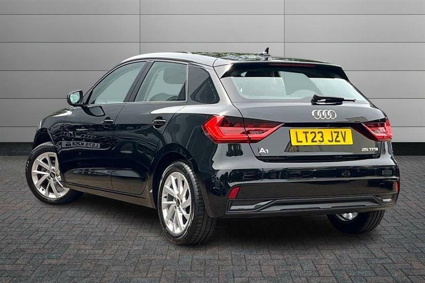 Audi A1 25 Tfsi Sport LT23JZV Black #3