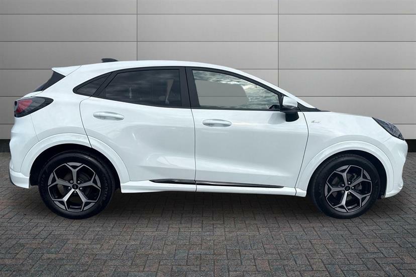 Ford Puma 1.0 Ecoboost Hybrid Mhev St-line RA24MGZ White #4