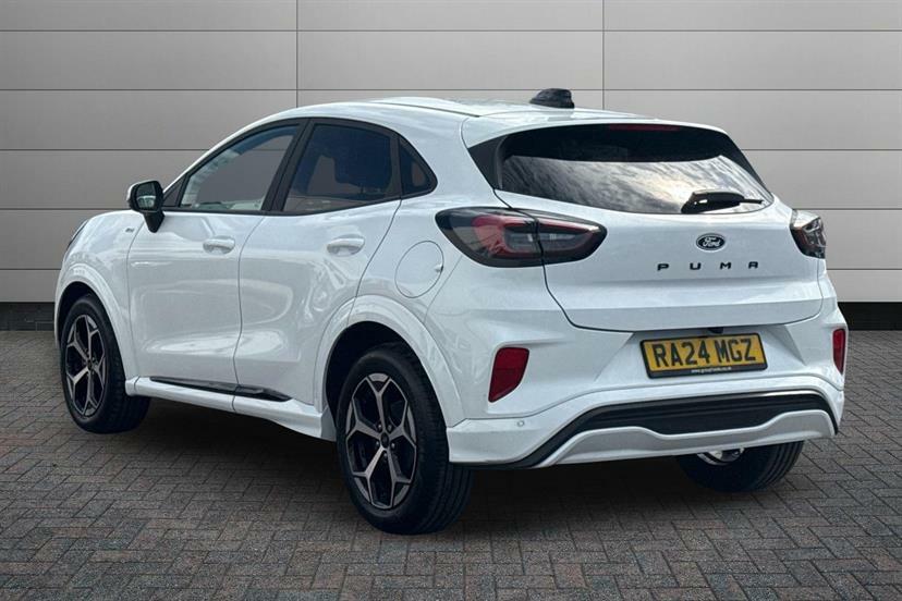 Ford Puma 1.0 Ecoboost Hybrid Mhev St-line RA24MGZ White #3