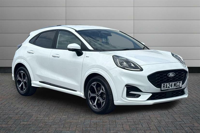 Ford Puma 1.0 Ecoboost Hybrid Mhev St-line White