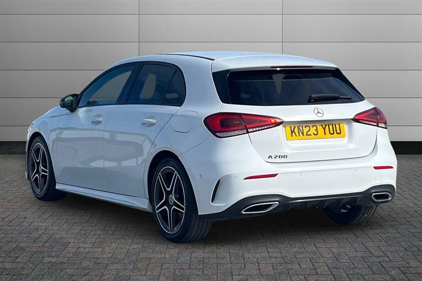 Mercedes-Benz A Class A200 Amg Line Executive KN23YUU White #2