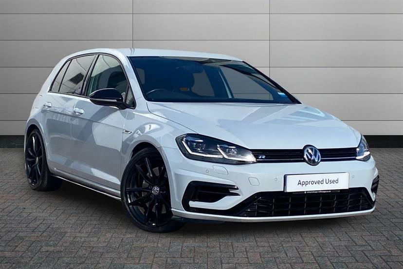 Volkswagen Golf 2.0 Tsi 310 R 4Motion Dsg White