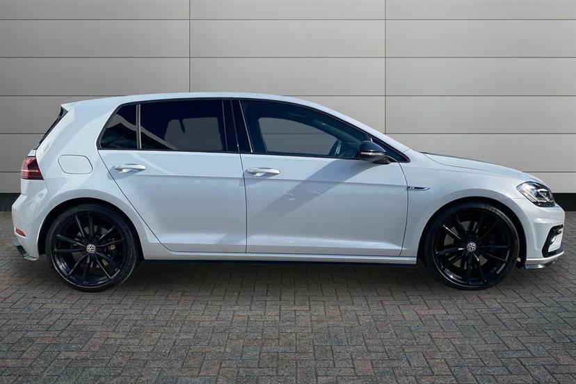 Volkswagen Golf 2.0 Tsi 310 R 4Motion Dsg WD18WDM White #4