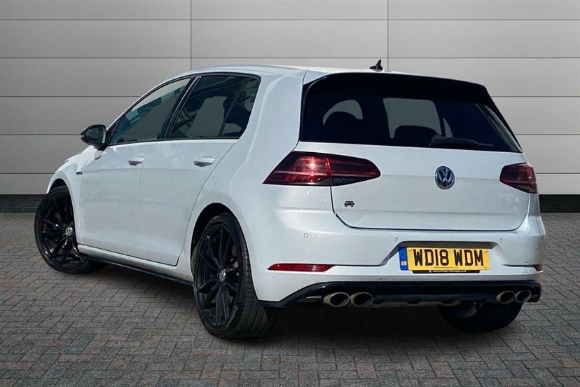 Volkswagen Golf 2.0 Tsi 310 R 4Motion Dsg WD18WDM White #3