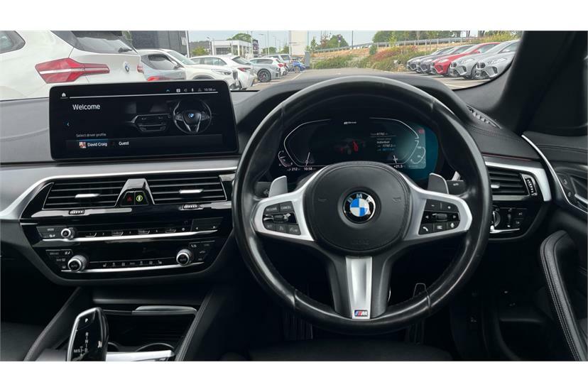 BMW 5 Series 530E M Sport GV21BCX Grey #5
