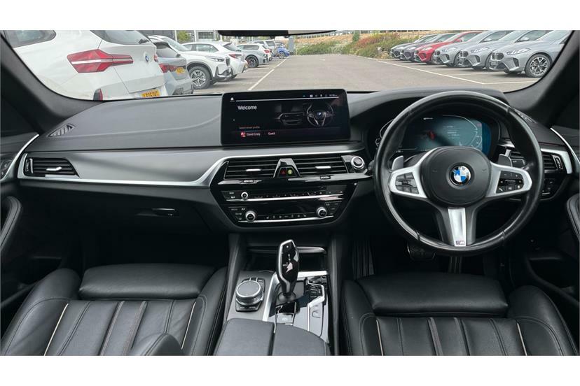 BMW 5 Series 530E M Sport GV21BCX Grey #4