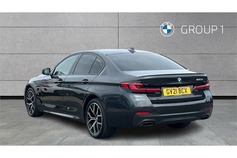 BMW 5 Series 530E M Sport GV21BCX Grey #2