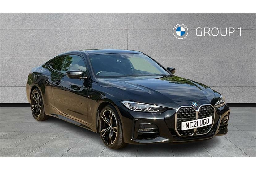 BMW 4 Series 420D Mht M Sport Step Black