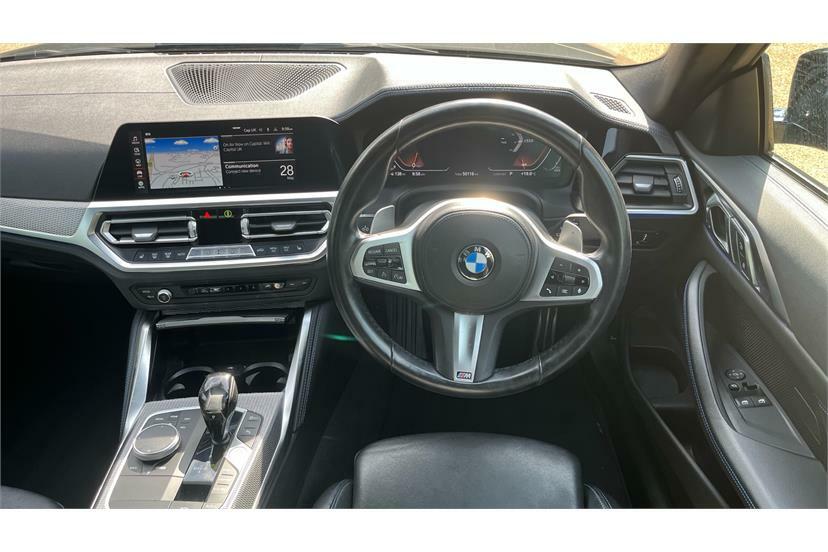BMW 4 Series 420D Mht M Sport Step Black #5