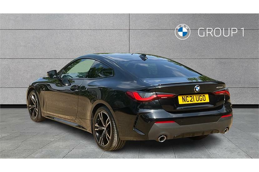 BMW 4 Series 420D Mht M Sport Step Black #2