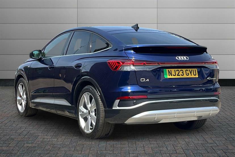 Audi Q4 E Tron 150Kw 40 82Kwh S Line NJ23GYU Blue #3
