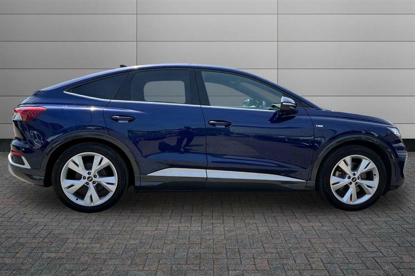 Audi Q4 E Tron 150Kw 40 82Kwh S Line NJ23GYU Blue #4