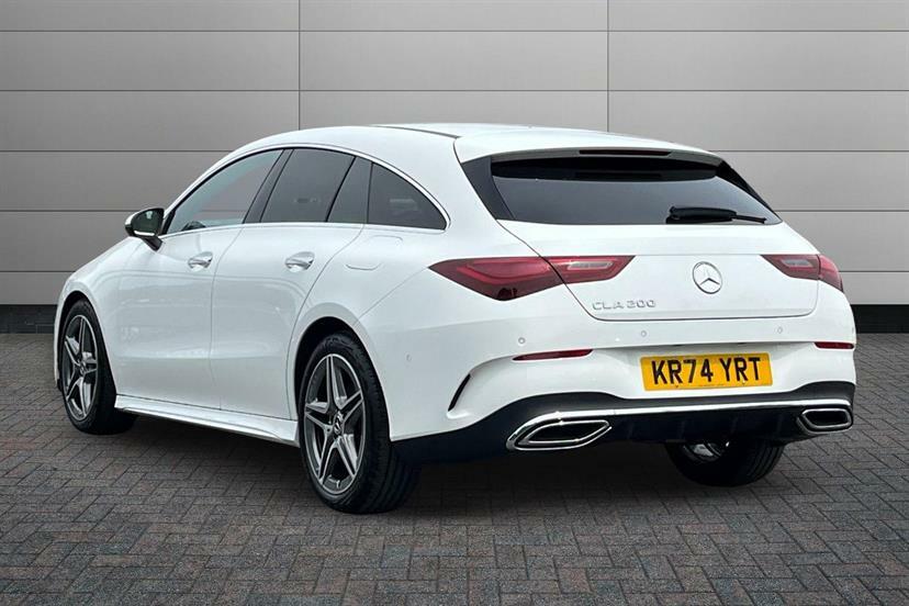 Mercedes-Benz CLA Class 200 Amg Line Executive Tip White #2