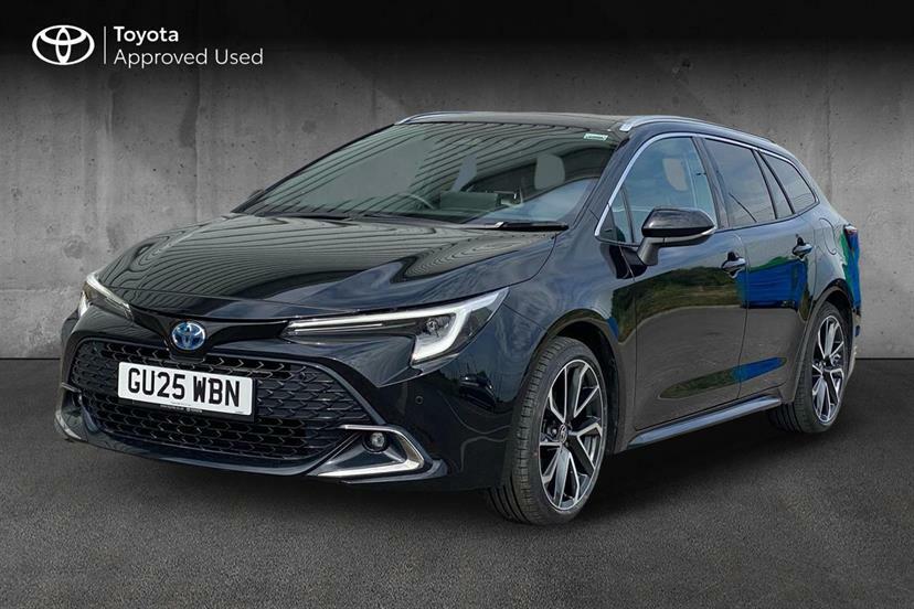 Toyota Corolla 1.8 Hybrid Excel Cvt Panoramic Roof GU25WBN Black #3