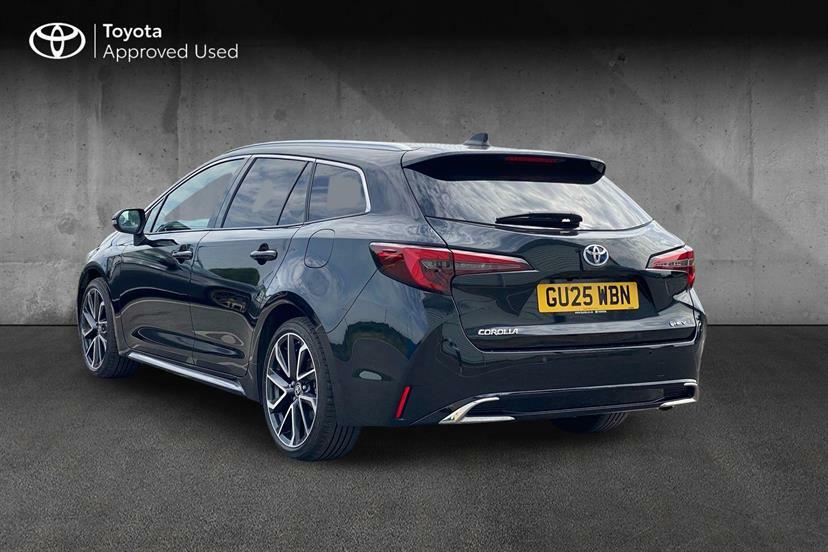Toyota Corolla 1.8 Hybrid Excel Cvt Panoramic Roof GU25WBN Black #4
